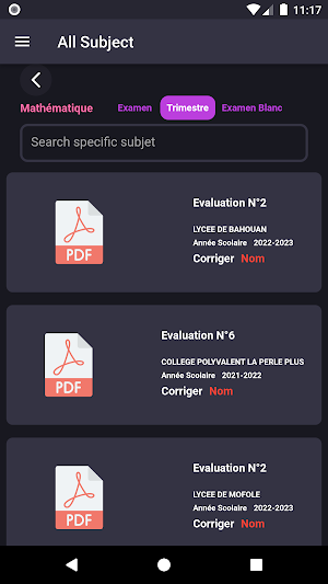 AllSubject Screenshot 3