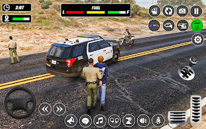 Police Car Chase Car Game 2024 Screenshot 0