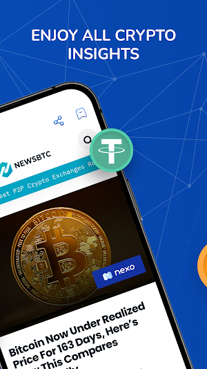 CryptoReach - Crypto News App Screenshot 2