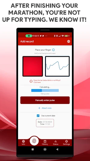 Heart rate Monitor App | HRM Screenshot 0