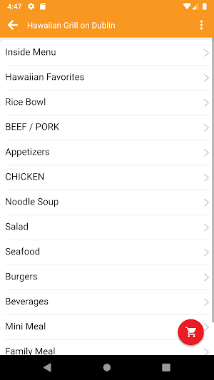 Hawaiian Grill Express Screenshot 2