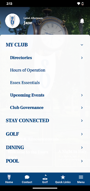 Essex Golf & Country Club Screenshot 1