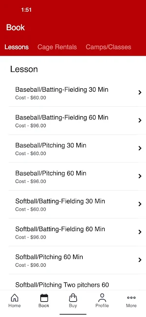 HIT Indoor Training Center App Screenshot 1