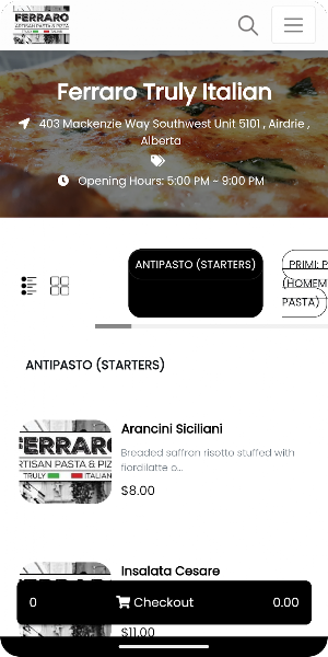 Ferraro Truly Italian Screenshot 1