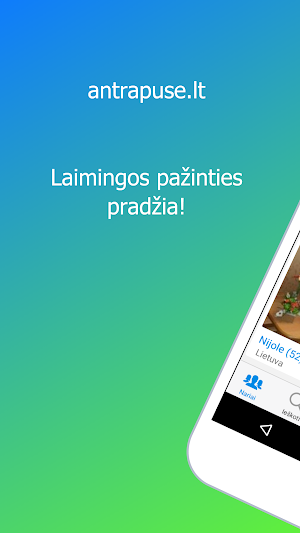 antrapuse.lt - Rimtos Pažintys Screenshot 0