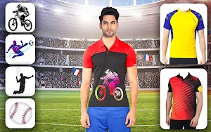 Sports Jersey Design Maker - T Shirt Photo Editor Screenshot 1