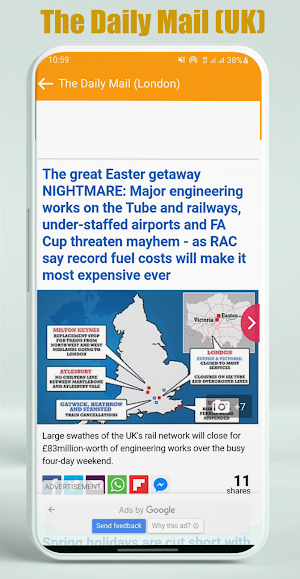 Time Of World Newspaper Screenshot 3