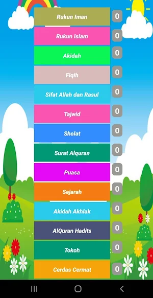 Kuis & Lagu Anak Muslim Screenshot 0