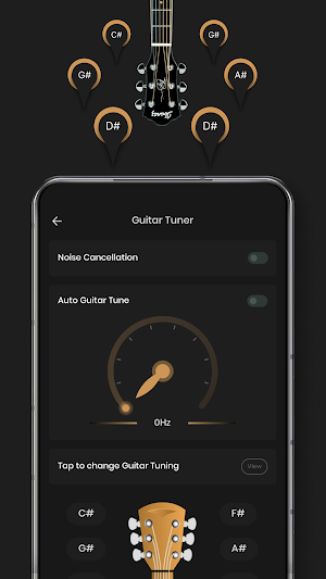 Guitar Tuner - Learn Guitar Screenshot 3