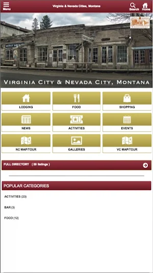Virginia City & Nevada City MT Screenshot 0
