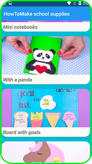 How To Make school supplies Screenshot 0