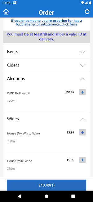 The Drinks Delivery Company Screenshot 0