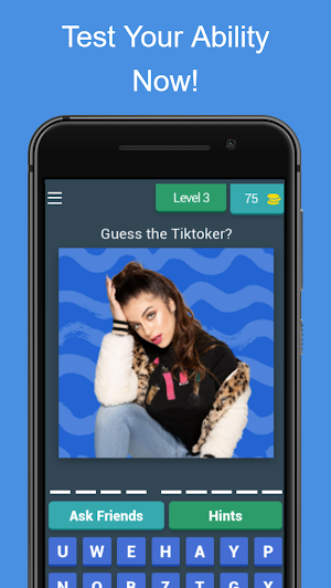Guess the Tiktokers | Fun Quiz Screenshot 3
