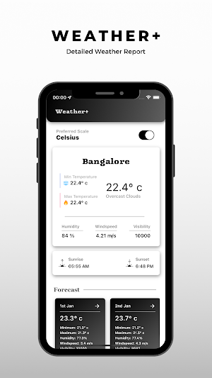 Weather+ - OnePercent Screenshot 0