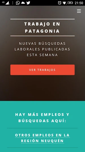 Trabajo en Vaca Muerta y Patag Screenshot 0