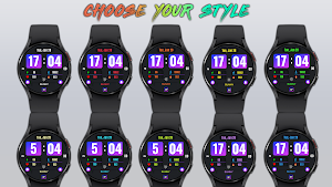 Vesa Digital Watch Face Screenshot 0