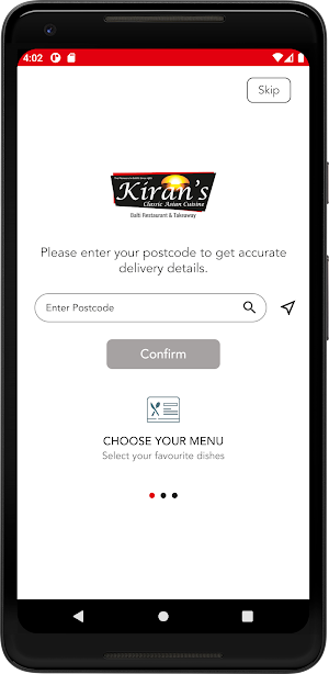 Kiran's Balti Screenshot 2