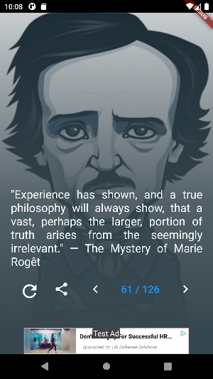 Edgar Allan Poe Quotes Screenshot 3