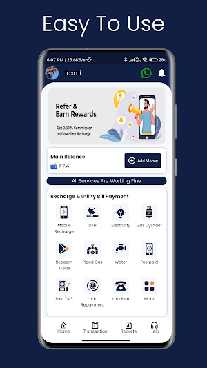 laxmi Recharge & Bill Payment Screenshot 2