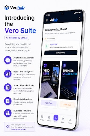 Verihub: Receipts & Invoices Screenshot 1