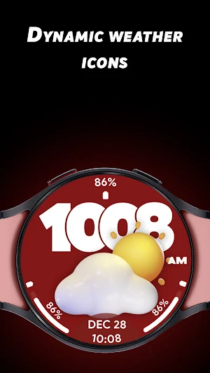 Pixel Weather - Watch face Screenshot 3