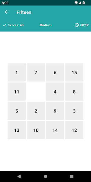 Table puzzles Screenshot 3