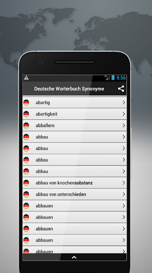 Deutsche Synonym wörterbuch Screenshot 1