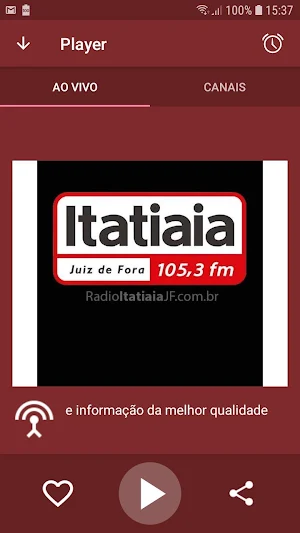 Rádio Itatiaia JF Screenshot 0