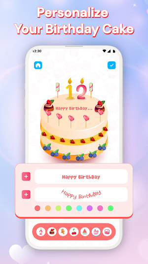 Cake Maker - DIY Birthday Cake Screenshot 2