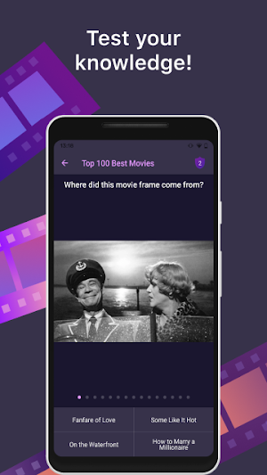 Cinema Quiz: films & actors Screenshot 1