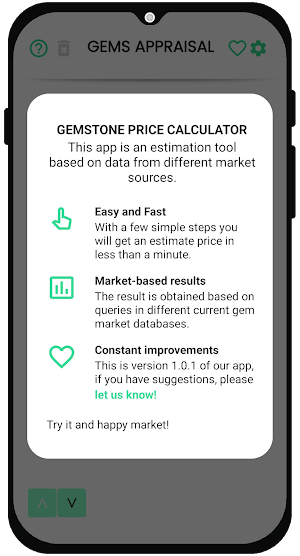 Gems Appraisal Screenshot 1