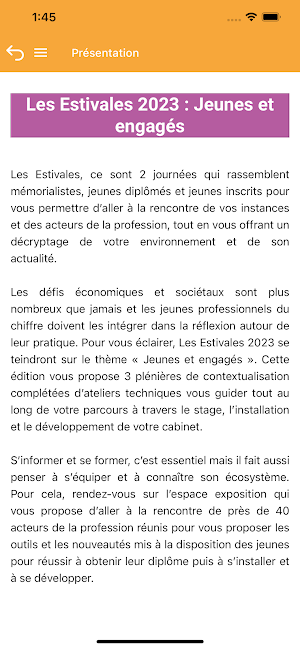 Les Estivales Screenshot 1