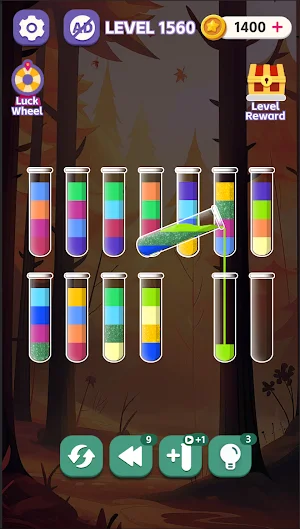 Color Water Sort - Puzzle Game Screenshot 1