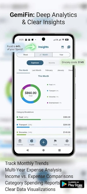 Gemifin: AI Budget Planner Screenshot 3