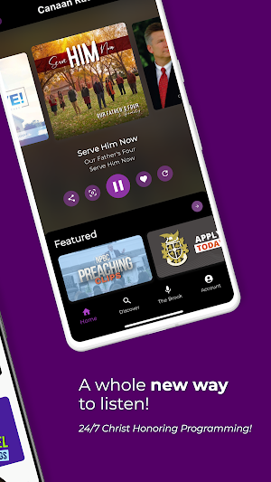 Canaan Internet Radio Screenshot 2
