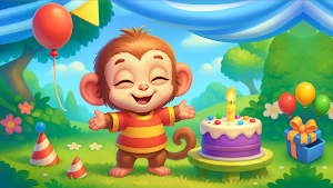 Little monkey care games Screenshot 3