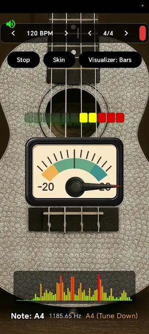The Ukulele Tuner Screenshot 2