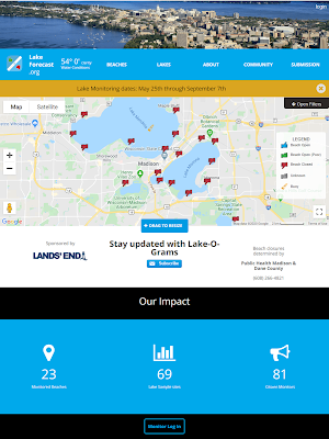 LakeForecast.org Screenshot 3