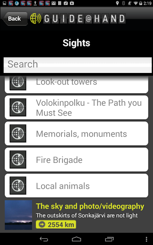 Sonkajärvi GUIDE@HAND Screenshot 2