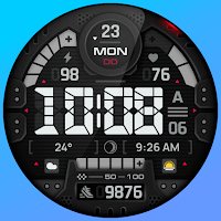 SH067 Watch Face, WearOS watch