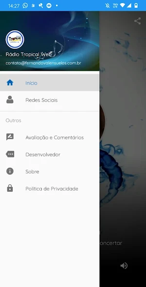Rádio Tropical Web Screenshot 2