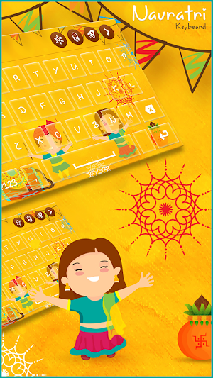 Navratri Keyboard Screenshot 1
