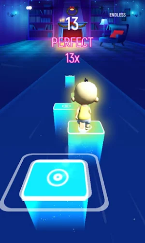 Upin Tiles Music EDM Jump Screenshot 0
