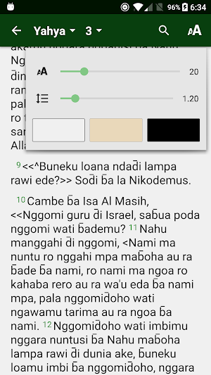 Kitab Suci bahasa Mbojo Screenshot 2