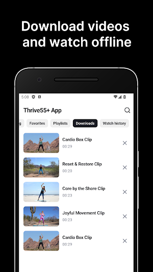 Thrive55+ Screenshot 1
