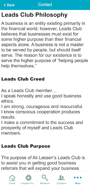 Leads Club Screenshot 2