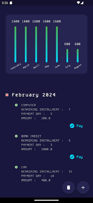 Debt Tracker Screenshot 0