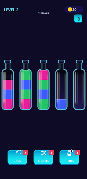 Water Sort : Color Puzzle Screenshot 2