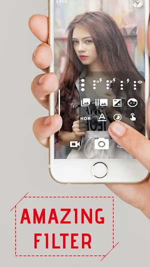 DSLR Ultra 4K HD Camera Selfie Screenshot 2