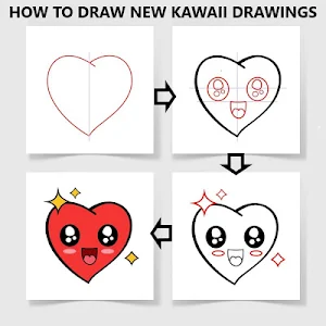 How To Draw New Kawaii Drawings Screenshot 1
